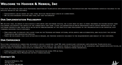 Desktop Screenshot of hoovernebrig.com